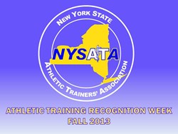 nys recognition athletic training week schools inaugural bills promote buffalo various safety during sports participated appreciation extends sincere institutions their
